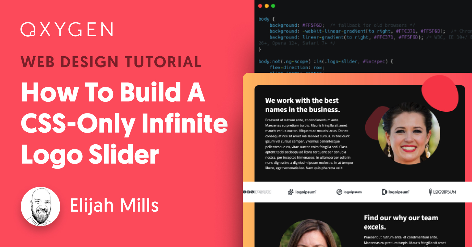 How To Build A CSS-Only Infinite Logo Slider In WordPress With Oxygen ...