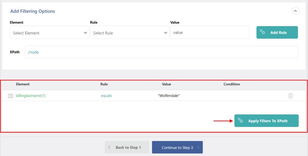 WooCommerce Order Import Filters