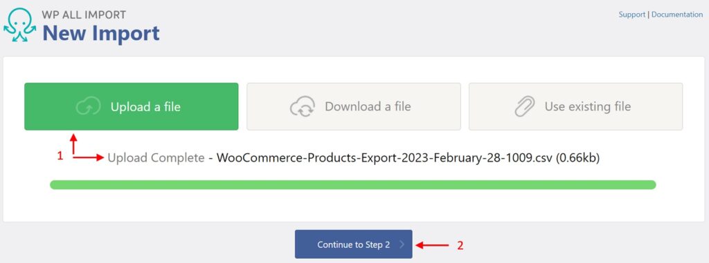 Import Variable Products in WooCommerce New Import 2