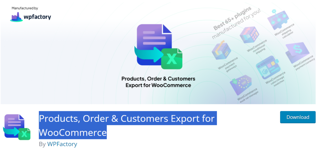 WooCommerce Order Export to XML wpfactory