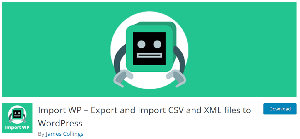 Import XML WordPress - Import WP