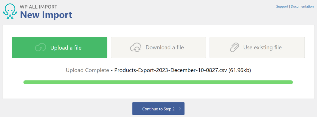 Update Stock WooCommerce - Reimport Updated File