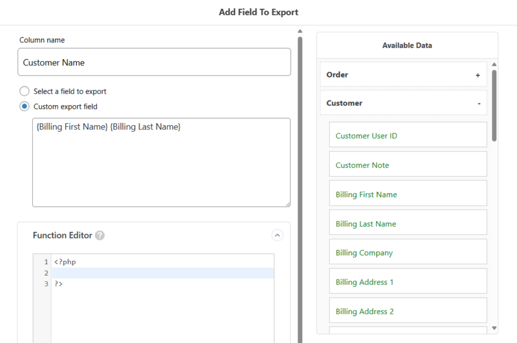 combine multiple fields to single column