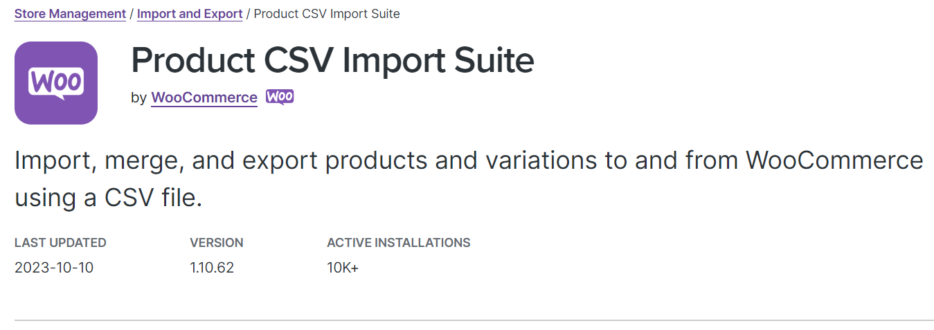 WordPress CSV Import Plugin Product CSV Import Suite