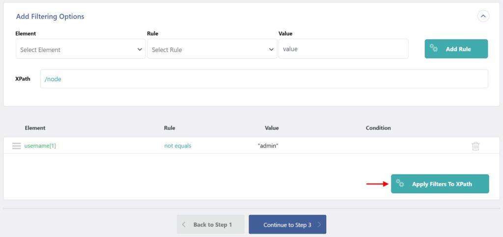WordPress User Import Filter Holding Area