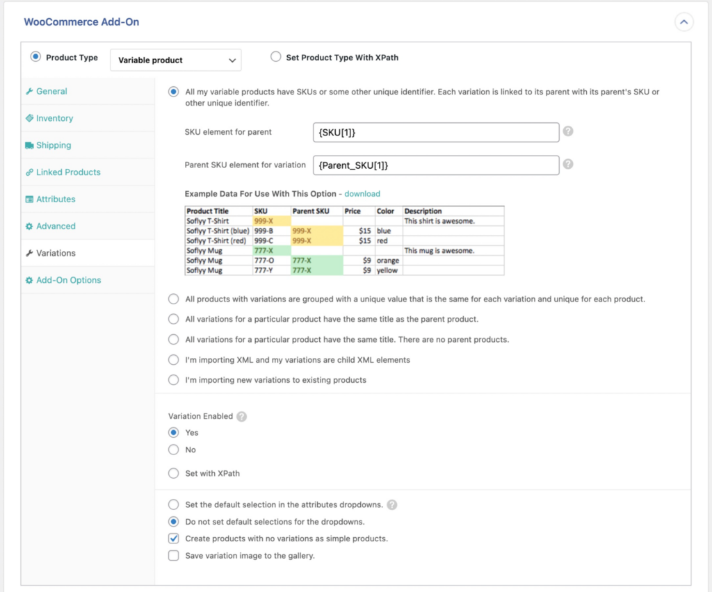 Woocommerce Product Import CSV - WP All Import Multiple Image Fields