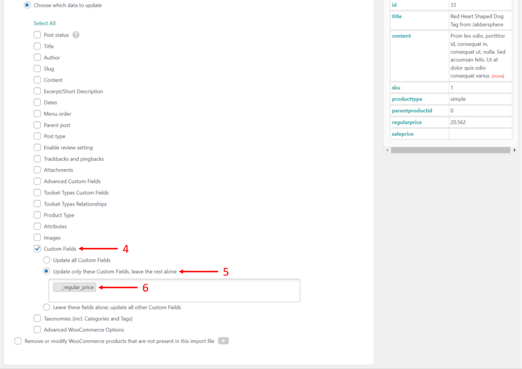 WooCommerce Auto Import Products - Import Settings 2