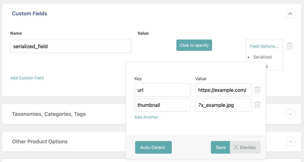 Handling Serialized Custom Fields