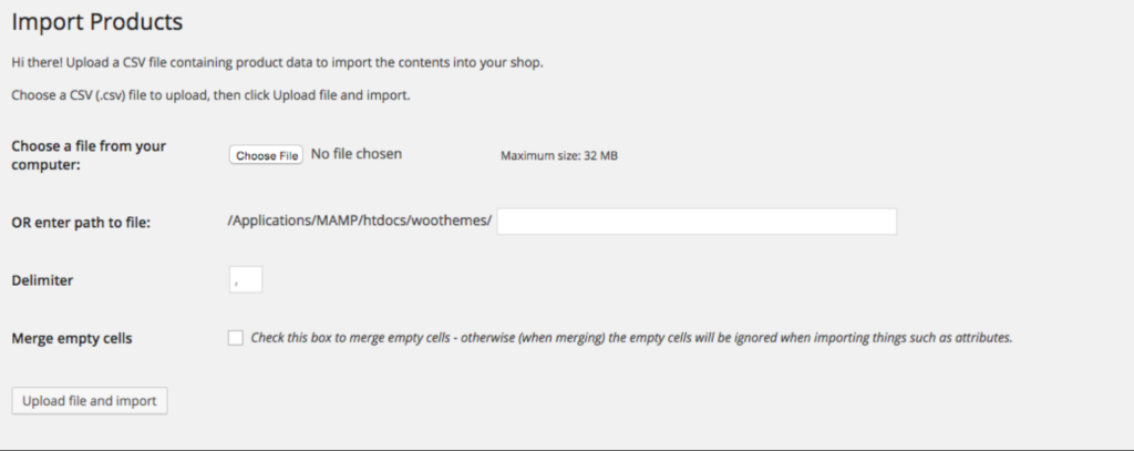 WooCommerce Product Import  Plugin - WooCommerce Product CSV Import Suite Interface