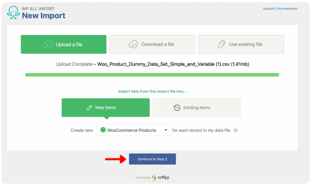 load the WooCommerce product data