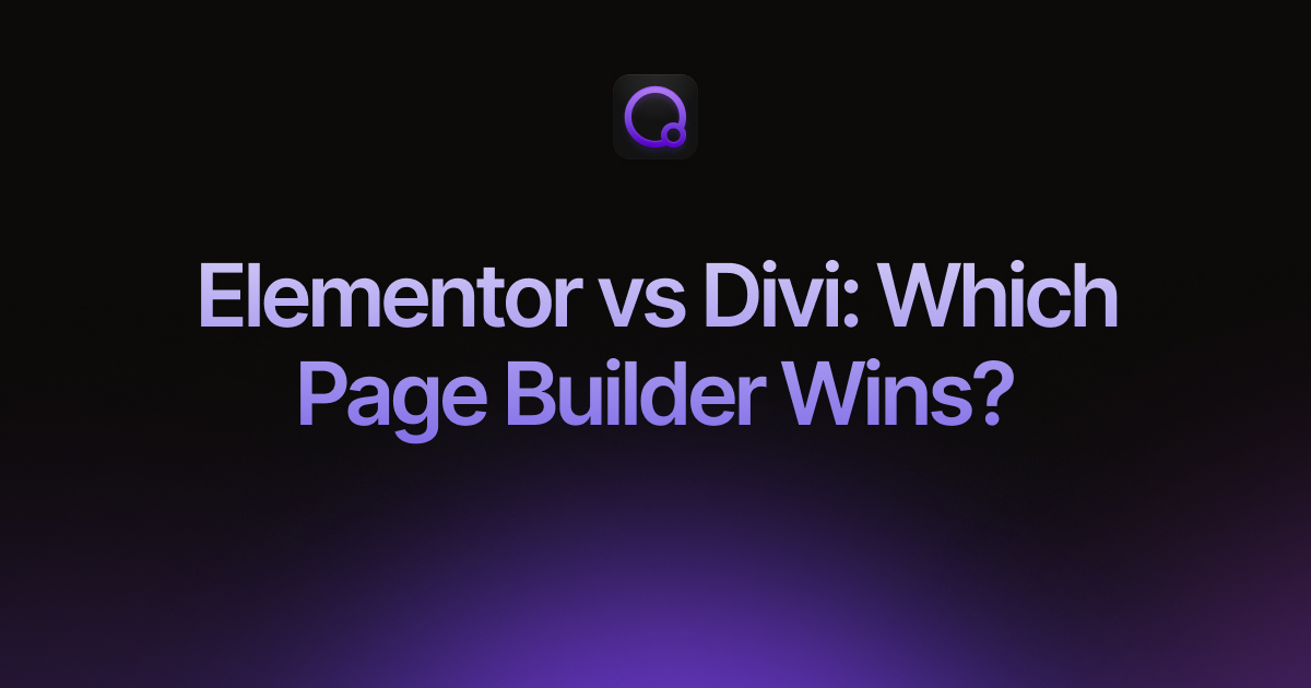 Elementor vs Divi Which Page Builder Wins